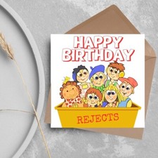 Raggy Dolls Birthday Card