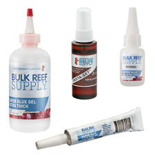 Bulk Reef Supply Insta-Set Coral Frag Safe Extra Thick Super Glue Gel Aquarium