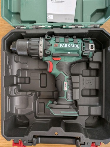 Parkside 20v cordless drill - cordless,
