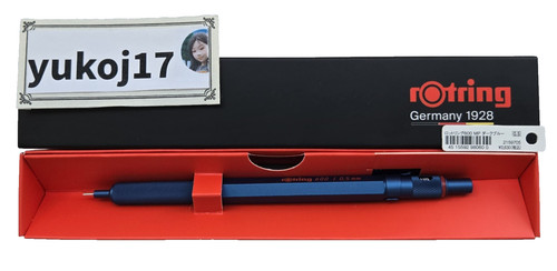 Rotring 600 dark blue - blue, mm