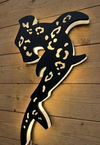 Shark wall light modern - shark, light: