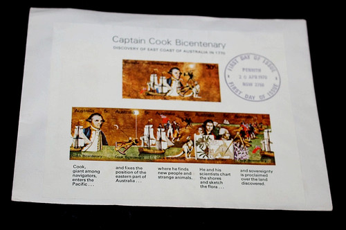 Aust 1970 captain cook - aust,
