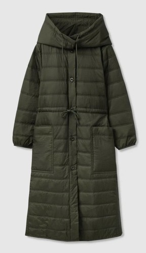 Cos long lightweight quilted - long,
