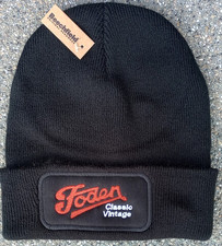 CLASSIC VINTAGE FODEN LORRY, TRUCK, EMBROIDERED BEANIE, UNISEX  ADULT