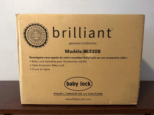 Baby lock bl220b brilliant - baby,