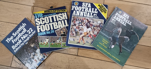Scottish football annuals nos - scottish,