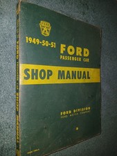 1949-1951 FORD CAR SHOP MANUAL