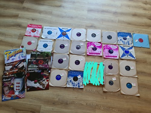 Vintage records job - records,
