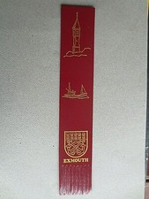 Leather BOOKMARK EXMOUTH