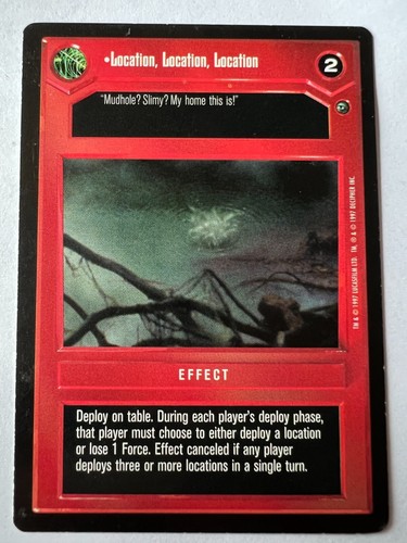 Star wars ccg dagobah - star,