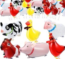 Balloons Animal Farm Set of 6