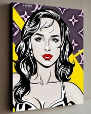 Gal Gadot in Roy Lichtenstein
