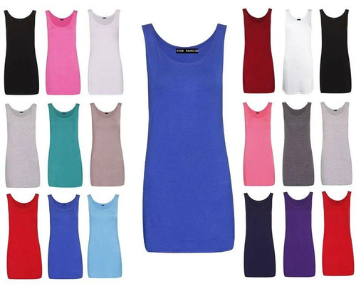 Ladies sleeveless scoop neck - scoop,