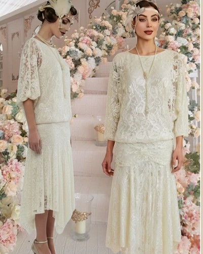 Berkertex cream lace 20s - berkertex,