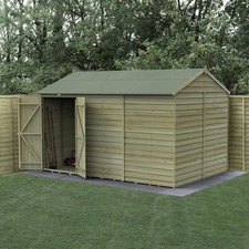 Forest 4LIFE 12x8 Shed Reverse