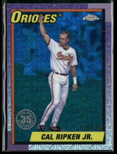 2025 topps chrome - cal, ripken