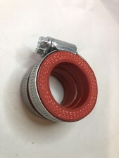 Lambretta Vespa Carb Connection Rubber Reinforced 30mm With Clips Phbl Dellorto