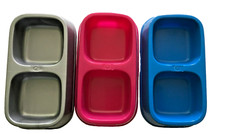 Plastic Cat Bowl  X3