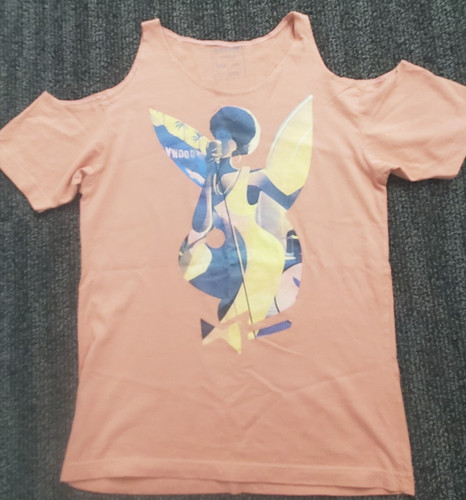 Playboy shirt pink - playboy, open