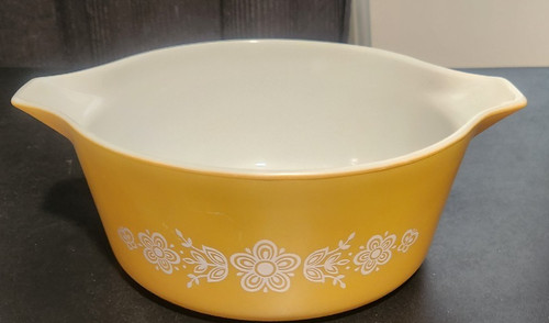 Vintage pyrex butterfly - butterfly, gold