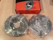 2x  Brake Discs Front Rear For