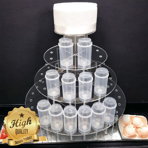 Tier acrylic cake and - 4-tier,