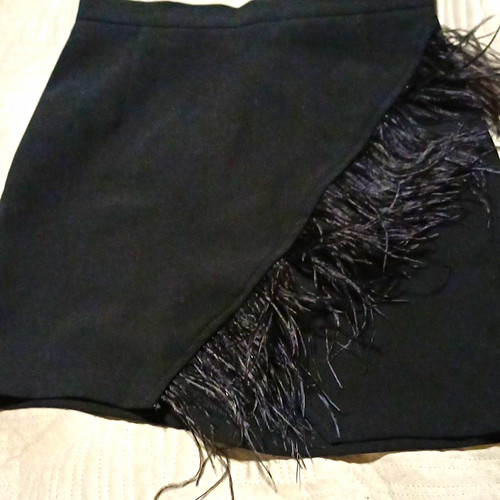 Topshop black mini skirt - black,