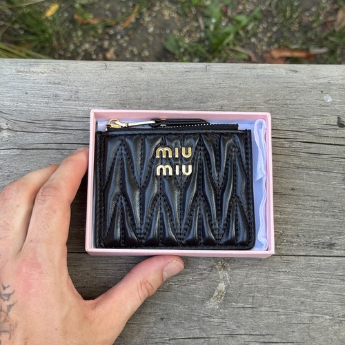 Miu black matelassé - miu,