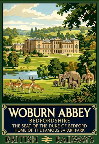 British travel poster print - ,