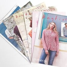 Knitting Patterns x6, Hayfield Leaflets, Double Knit, Ladies Cardigans, Ponchos