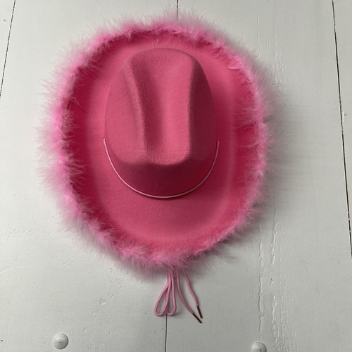 Pink cowgirl hat with - cowgirl,