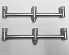 2 x New Short Stainless Steel