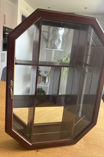 Vintage octagonal mirrored - vintage,