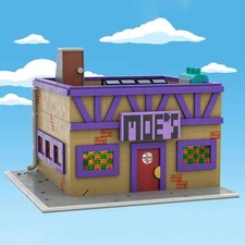 The Simpsons : MOC 71007 : Moe's Tavern Building Blocks 1736pcs with PDF Manual
