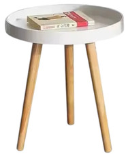 1x Side Coffee Table Round
