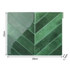 10x Self-Adhesive Marble Tiles Wall Sticker Stick On Kitchen Bathroom Home’Decor