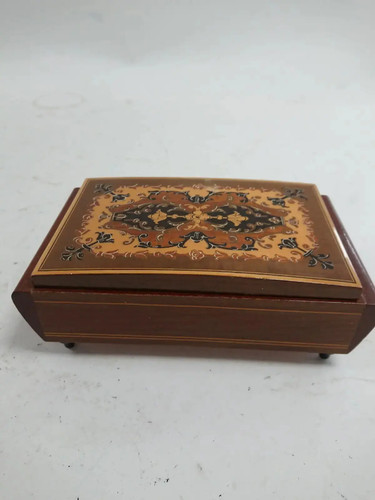 Vintage inlaid wooden - vintage,