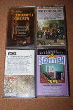 4 Old Cassette Tapes - Trumpet