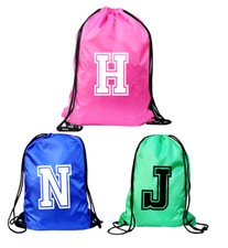 2x Personalised Drawstring Bag