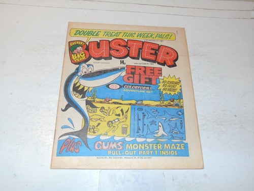 Buster comic date 10 1981 - comic, 24/10/1981