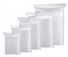 Clear Grip Seal Zip Bags Poly