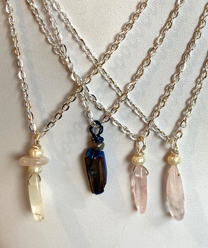 Kyanite jasper kunzite - kyanite,,