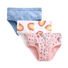 3Pcs Girls Underwear Cotton