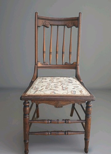 Antique 1875 eastlake oak - antique,
