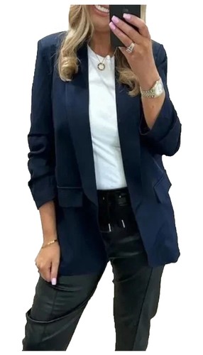 Womens ruched sleeve fully - sleeve,