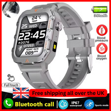 Military GPS Smart Watch Men