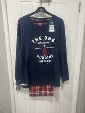 TU Christmas Pjs Size 18 Pudding