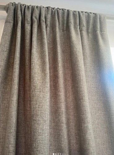 Dunelm grey lined - lined, eyelet