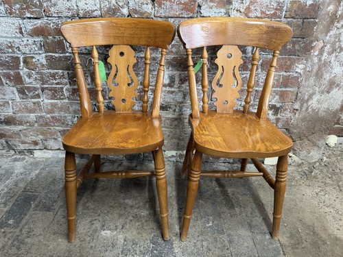 Pair dining chairs - dining,