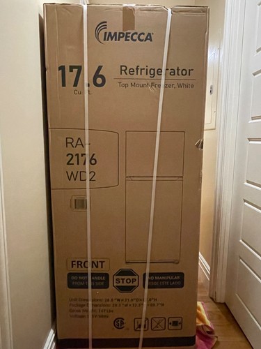 Impecca refrigerator top mount - refrigerator,